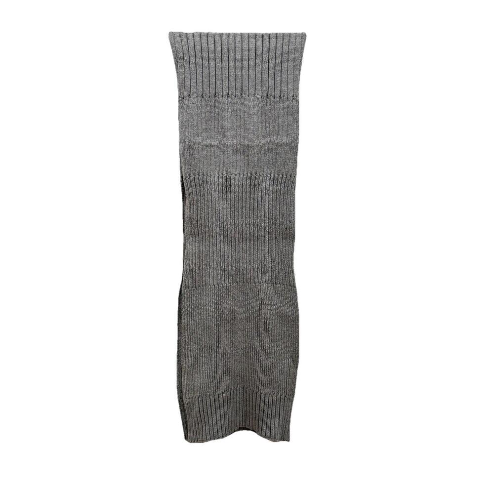 J. Lindeberg Women's Grey Cotton   Scarf‎ Winter Comfy Cozy (55x10)